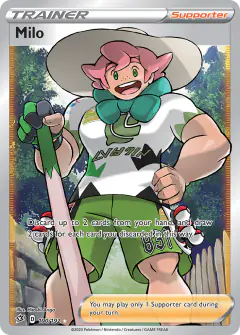 Milo Rare Ultra card from Rebel Clash