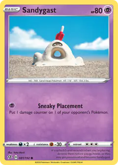 Sandygast Common card from Rebel Clash