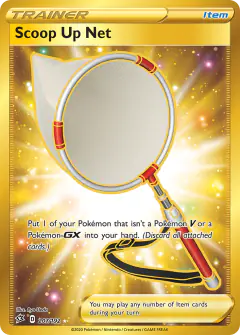 Scoop Up Net Rare Secret card from Rebel Clash