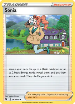 Sonia Uncommon card from Rebel Clash