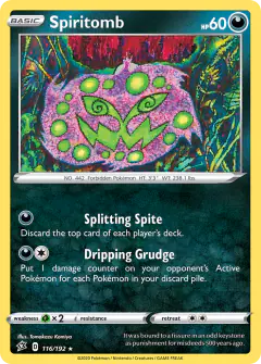 Spiritomb Rare card from Rebel Clash
