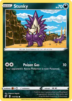 Stunky Common card from Rebel Clash