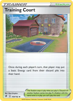 Training Court Uncommon card from Rebel Clash