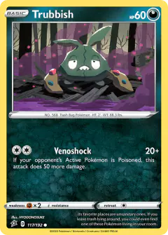 Trubbish Common card from Rebel Clash