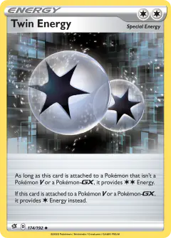 Twin Energy Uncommon card from Rebel Clash