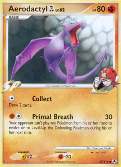 Aerodactyl GL Common card from Rising Rivals