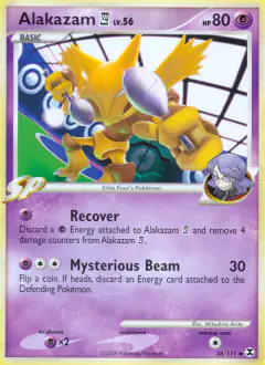 Alakazam E4 Uncommon card from Rising Rivals