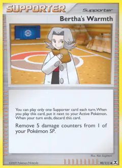 Bertha's Warmth Uncommon card from Rising Rivals