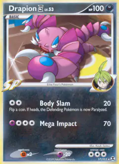 Drapion E4 Rare card from Rising Rivals