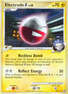 Electrode G Uncommon card from Rising Rivals