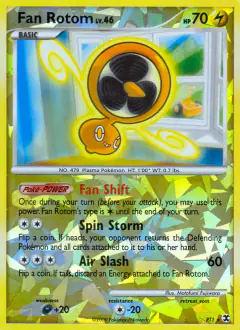 Fan Rotom LV.46 Rare card from Rising Rivals