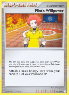 Flint's Willpower Uncommon card from Rising Rivals