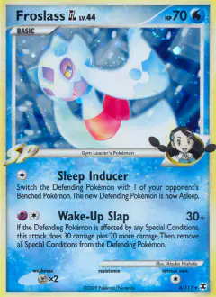 Froslass GL Rare Holo card from Rising Rivals