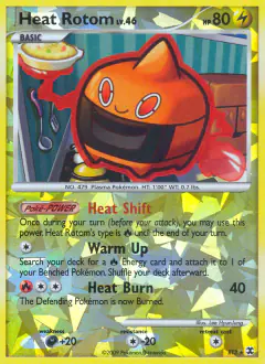 Heat Rotom LV.46 Rare card from Rising Rivals