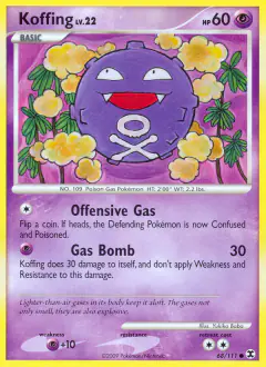 Koffing Common card from Rising Rivals