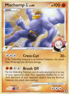 Machamp GL Uncommon card from Rising Rivals
