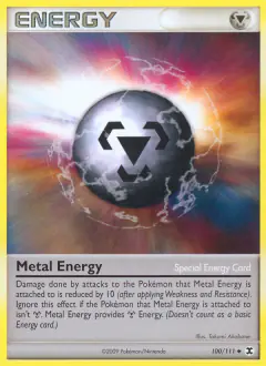 Metal Energy Uncommon card from Rising Rivals