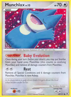 Munchlax Common card from Rising Rivals