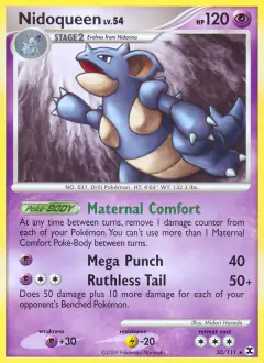 Nidoqueen Rare card from Rising Rivals