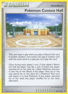 Pokémon Contest Hall Uncommon card from Rising Rivals