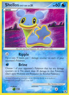 Shellos East Sea Common card from Rising Rivals