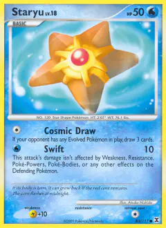 Staryu Common card from Rising Rivals