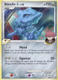 Steelix GL Uncommon card from Rising Rivals