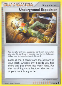 Underground Expedition Uncommon card from Rising Rivals
