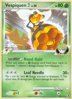 Vespiquen E4 Rare card from Rising Rivals