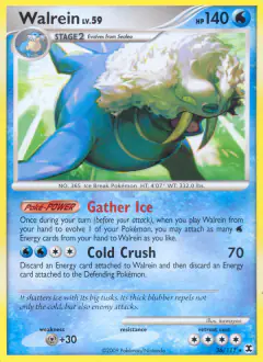 Walrein Rare card from Rising Rivals