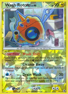Wash Rotom LV.46 Rare card from Rising Rivals