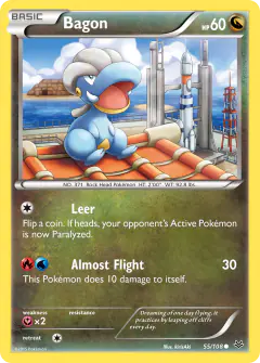 Bagon Common card from Roaring Skies