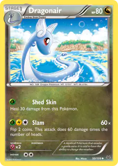 Dragonair Uncommon card from Roaring Skies