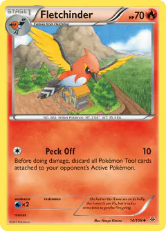 Fletchinder Uncommon card from Roaring Skies