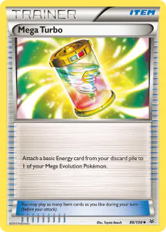 Mega Turbo Uncommon card from Roaring Skies