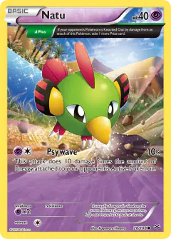 Natu Common card from Roaring Skies