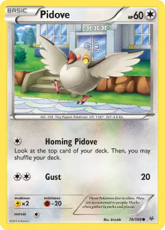 Pidove Common card from Roaring Skies