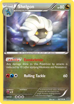 Shelgon Uncommon card from Roaring Skies