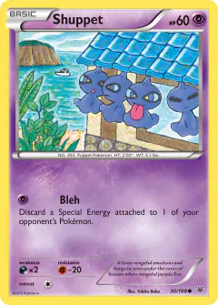 Shuppet Common card from Roaring Skies