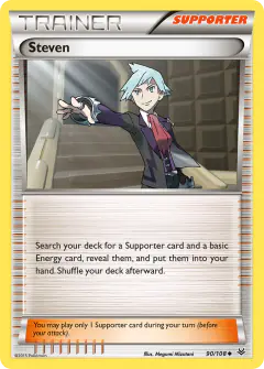 Steven Uncommon card from Roaring Skies