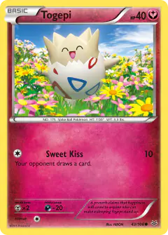 Togepi Common card from Roaring Skies
