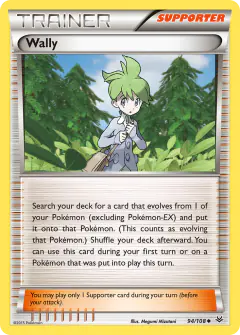 Wally Uncommon card from Roaring Skies