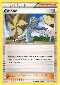 Winona Uncommon card from Roaring Skies