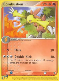 Combusken Uncommon card from Ruby & Sapphire