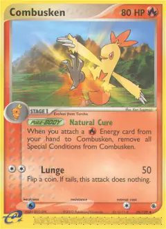 Combusken Uncommon card from Ruby & Sapphire