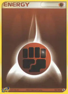 Fighting Energy Common card from Ruby & Sapphire