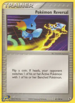Pokémon Reversal Uncommon card from Ruby & Sapphire