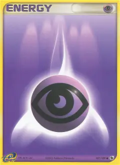 Psychic Energy Common card from Ruby & Sapphire