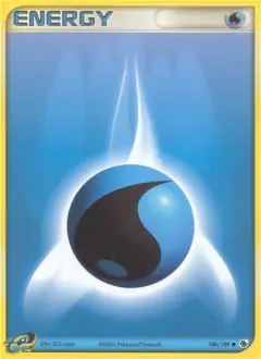 Water Energy Common card from Ruby & Sapphire