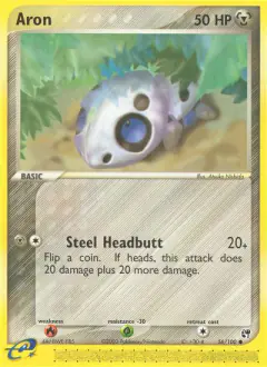 Aron Common card from Sandstorm